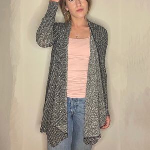 American Eagle Outfitters Gray Cardigan